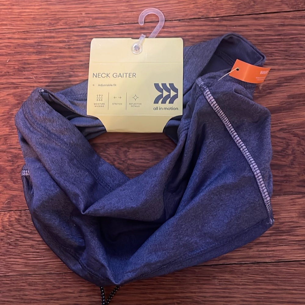 🆕 [All in Motion] Gray Running Neck Gaiter Sz: O/S